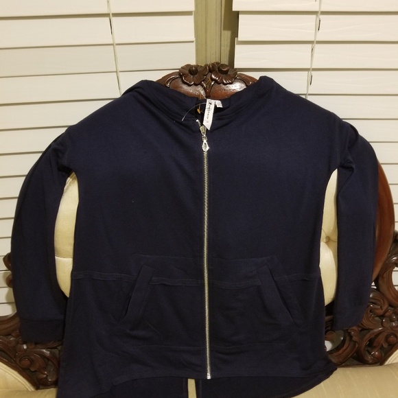 Cable and Gauge Blue Sweater - Picture 4 of 8